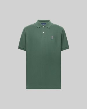 Mens classic pique polo shirt