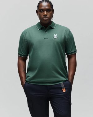 Big and tall tate bunny pique polo