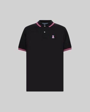 Mens big and tall clark pique polo