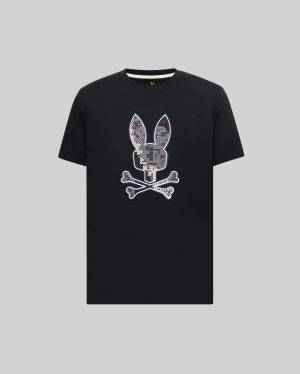 Mens big and tall olivier embroidered graphic tee