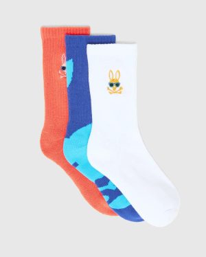 Kids sunny 3 pack sport socks