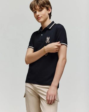 Kids wade pique polo shirt