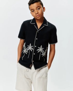 Kids brad linen shirt