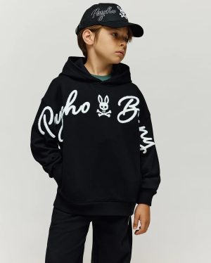 Kids tate chenille hoodie