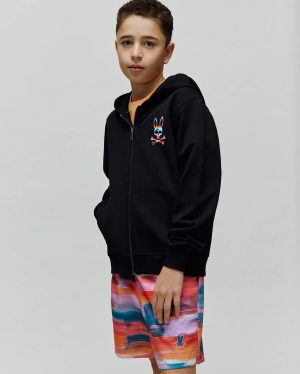 Kids raphael french terry full zip hoodie