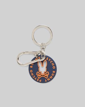 Disc bunny keychain