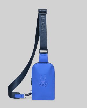 Rubberized crossbody bag