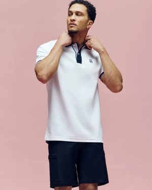 Mens archive classic bunny pique polo