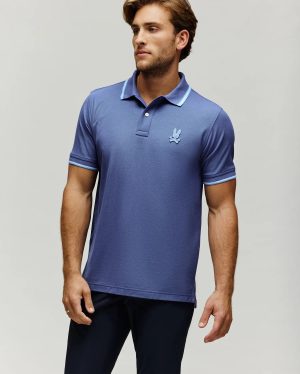 Mens gabin pique polo