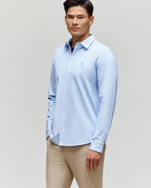 Mens jim jersey striped knit shirt