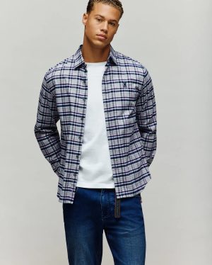 Mens bastian plaid shirt