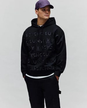 Mens orson embroidered hoodie
